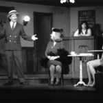 Charlie Reiman, Elizabeth,  Mary Helen Epps and Carmela Marner in Eurydice, 1998. Photo credit: Cat Gareth